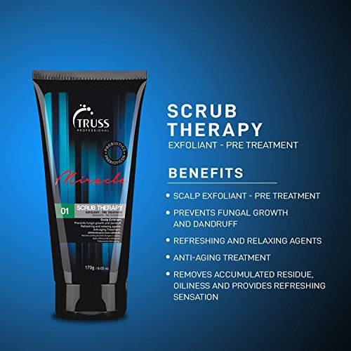 Truss Therapy Shampoo & Equilibrium Conditioner & Scrub Therapy