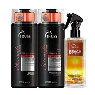 Truss Miracle Summer Shampoo & Conditioner & Beach Waves