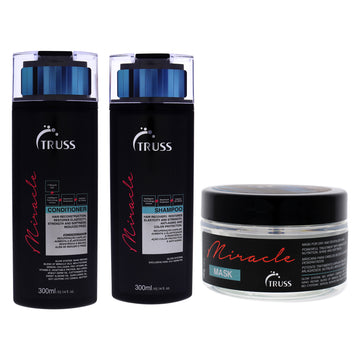 Truss Miracle Shampoo & Conditioner & Mask